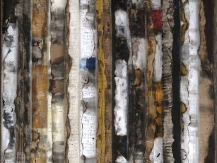 Vento trasversale. Carta 2108. 50x60x8